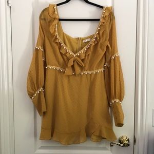 For Love and Lemons Marquee Mini Dress